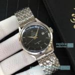 Omega Constellation Replica Watch Stainless Steel Black Dial 